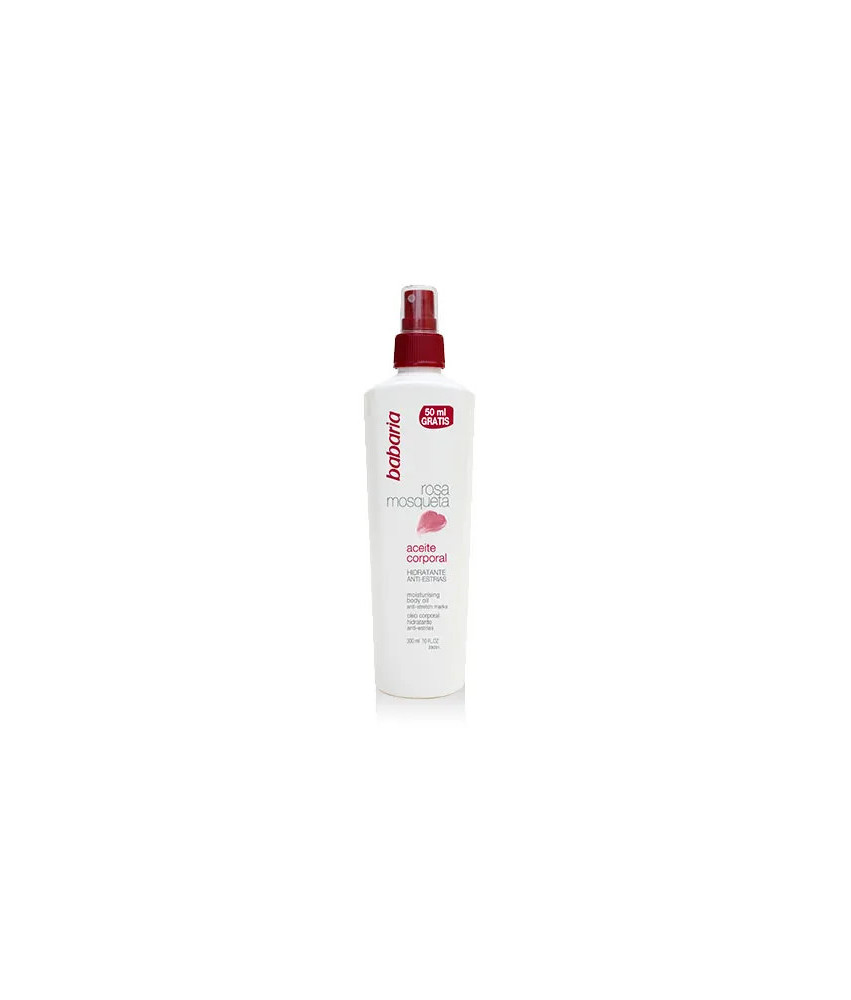 Huile pour le corps en spray Babaria Rosa Mosqueta 300ml