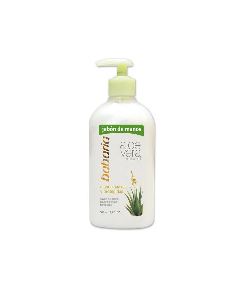 Savon Mains Aloe Vera 500ml - Hydratation & douceur
