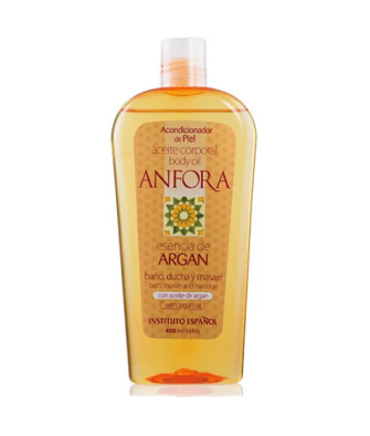 Huile Amphore Argan 400ml - Soin capillaire Institut Espagnol