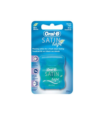 Oral B Satin Tape Menthe 25m - Jet dentaire et accessoires