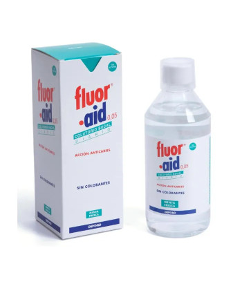 Bain de bouche Fluor Aid 0.05 500ml - Protection quotidienne