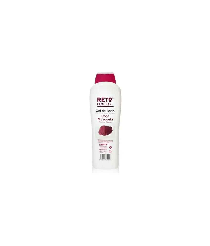 Gel de Douche et Bain Rose Mousquée 1250ml de Agrado