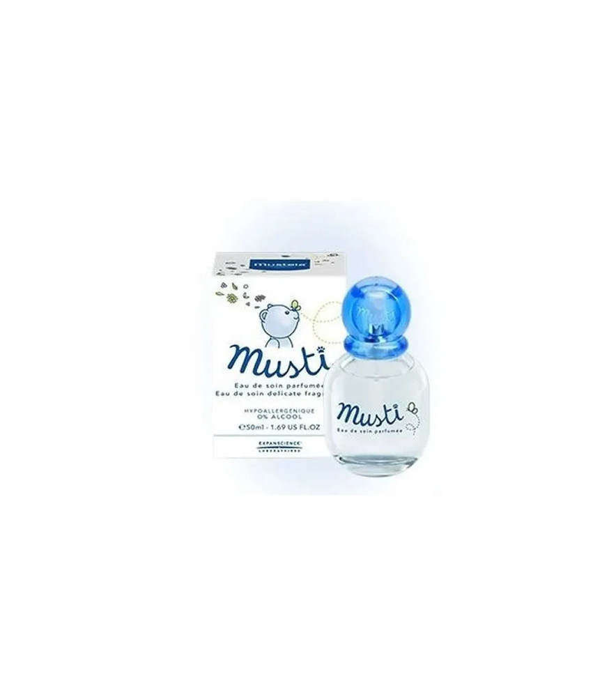Eau de Soin Mustela Musti 50ml - Douce fragrance pour bébé