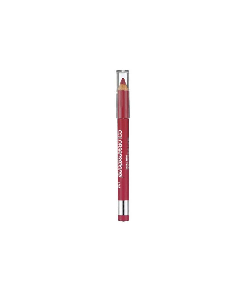 Dessinez des Lèvres Éclatantes avec Maybelline Crayon Contour 547 Pleasure Red