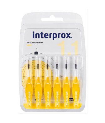 Brosses à dents Interprox 1.1 Mini 6 Unités