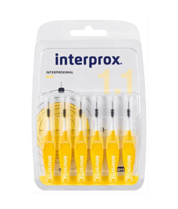 Brosses à dents Interprox 1.1 Mini 6 Unités