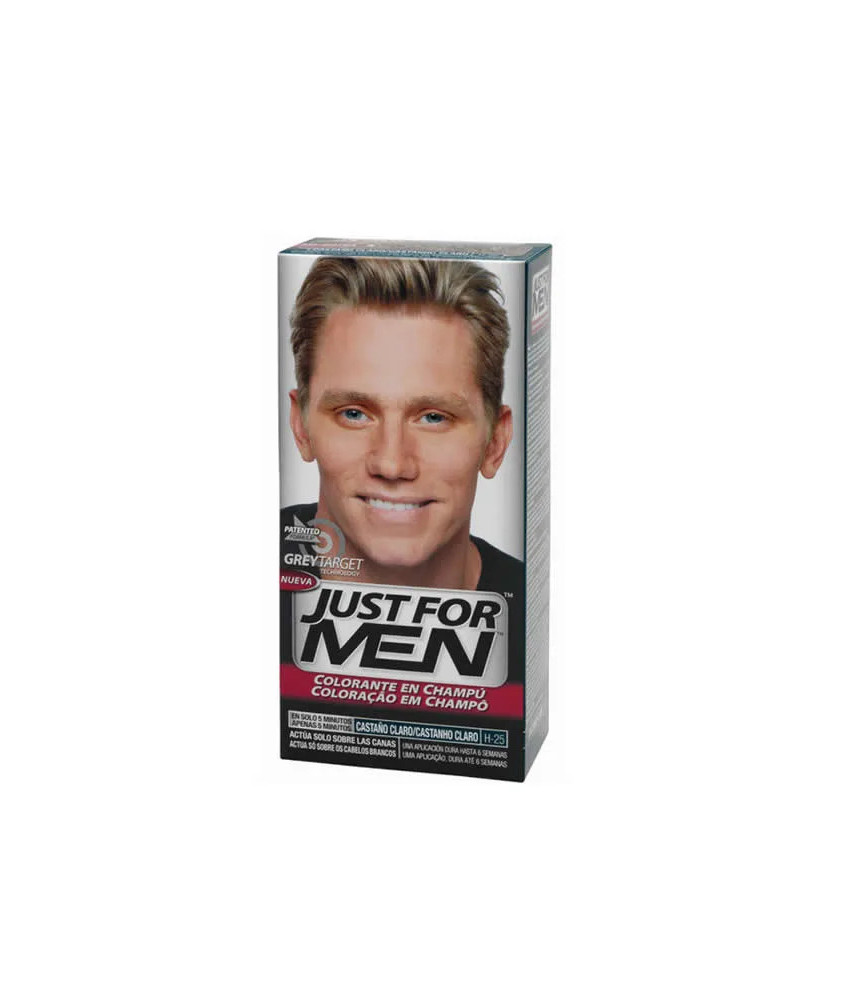 Shampoing Colorant Châtain Clair pour Homme - Révélez votre style!