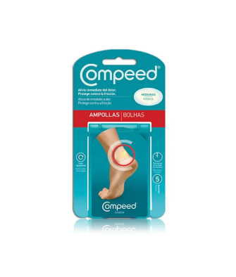 Pansements Ampoules Compeed Moyen Format - 5 Unités