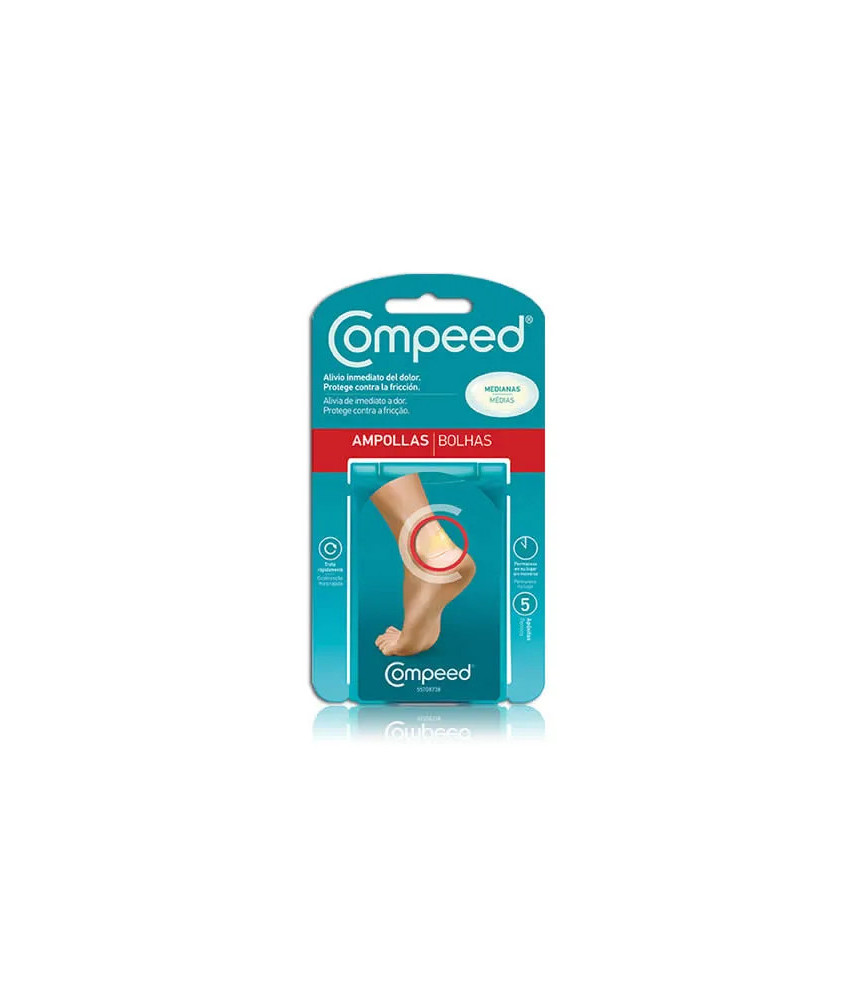 Pansements Ampoules Compeed Moyen Format - 5 Unités