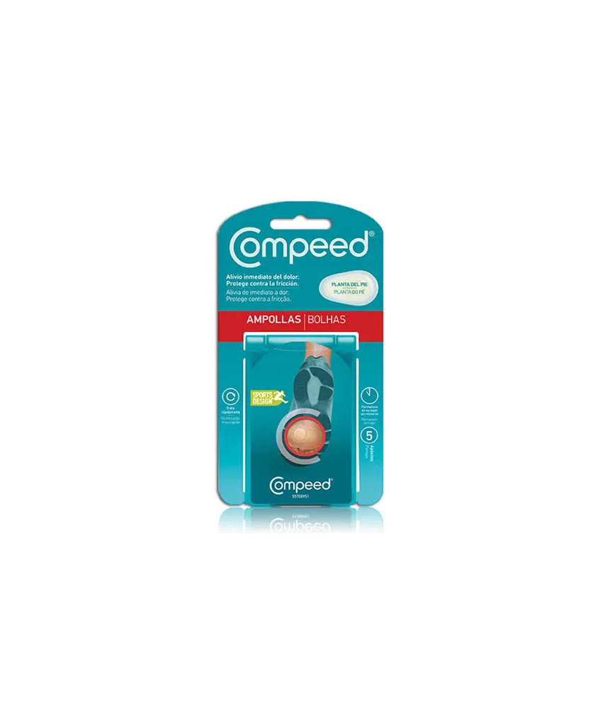 Compeed Pansement Ampoules Plante Du Pied: 5 Unités efficaces