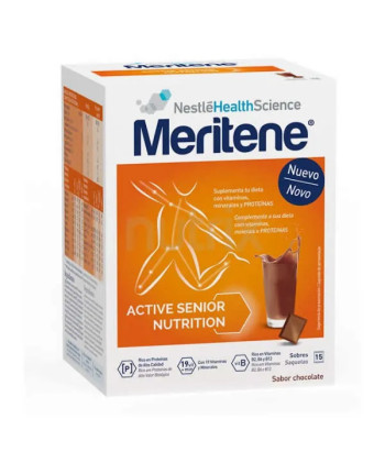 Renforcez-vous avec Meritene Batidos au délicieux goût chocolat