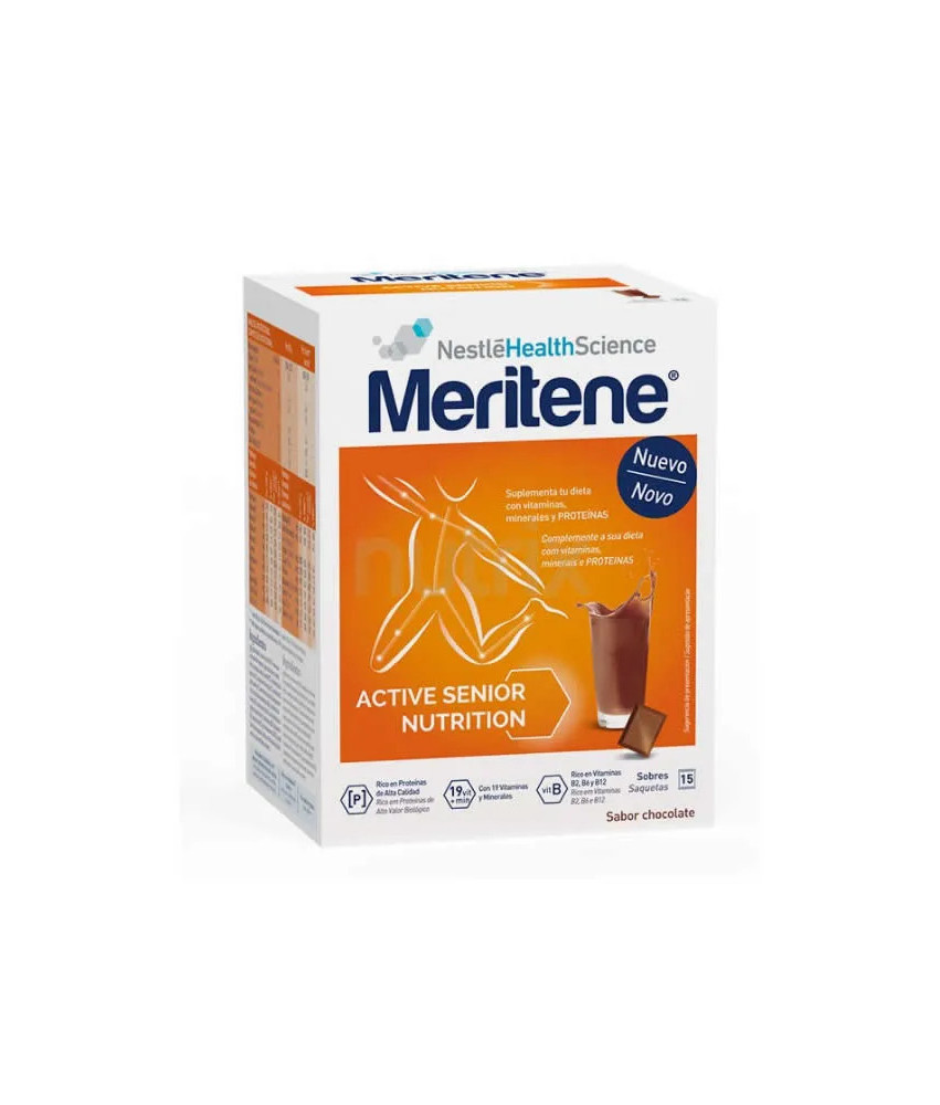 Renforcez-vous avec Meritene Batidos au délicieux goût chocolat
