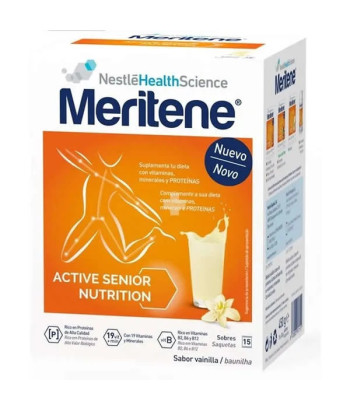 Renforcez votre vitalité avec les Batidos Meritene Vainilla