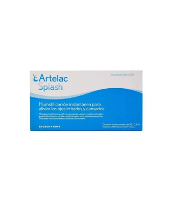 Artelac Splash Colirio Ojos Secos 30 unidoses