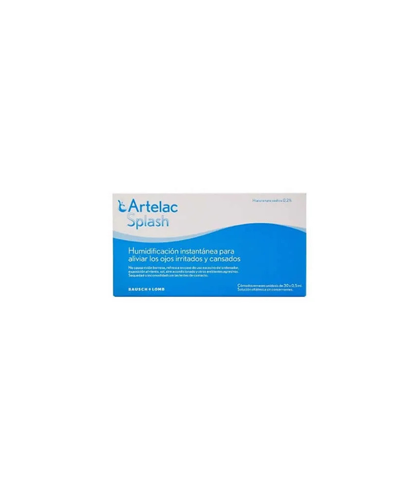 Artelac Splash Colirio Ojos Secos 30 unidoses