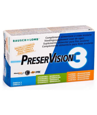 Preservision 3 60 Capsules - Protection pour les yeux