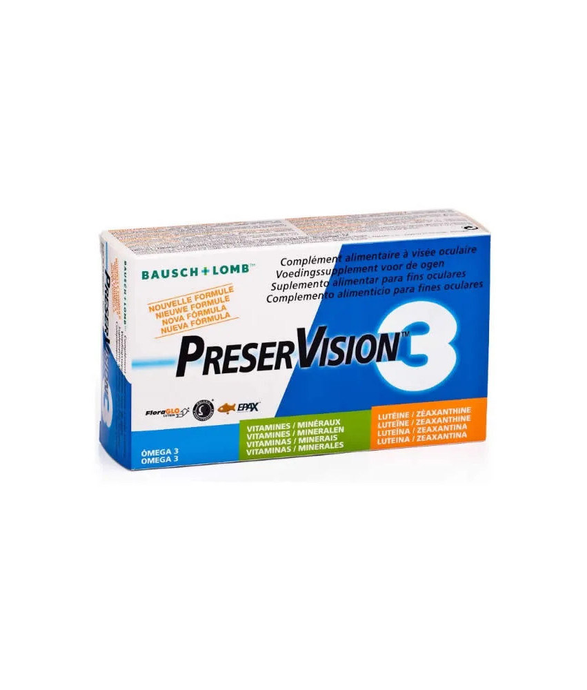 Preservision 3 60 Capsules - Protection pour les yeux