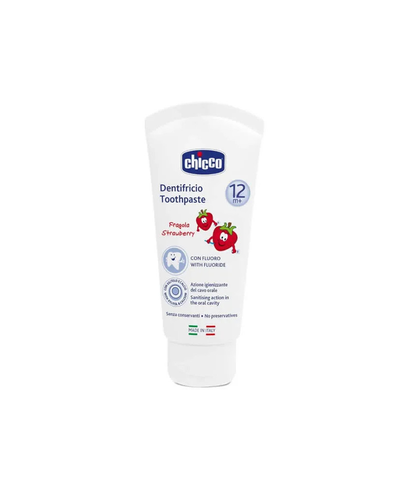 Dentifrice Chicco avec Fluor 12m+ 50ml