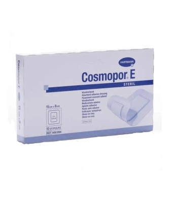 Pansement stérile Hartmann Cosmopor E absorbant adhésif 15X8cm - Lot de 10