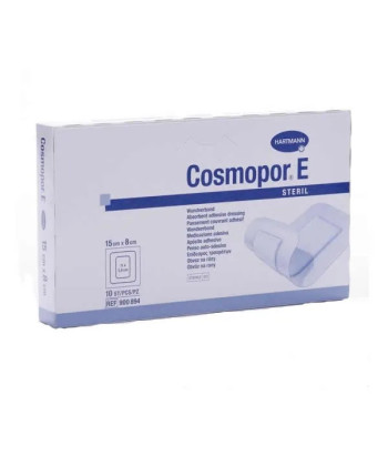 Pansement stérile Hartmann Cosmopor E absorbant adhésif 15X8cm - Lot de 10