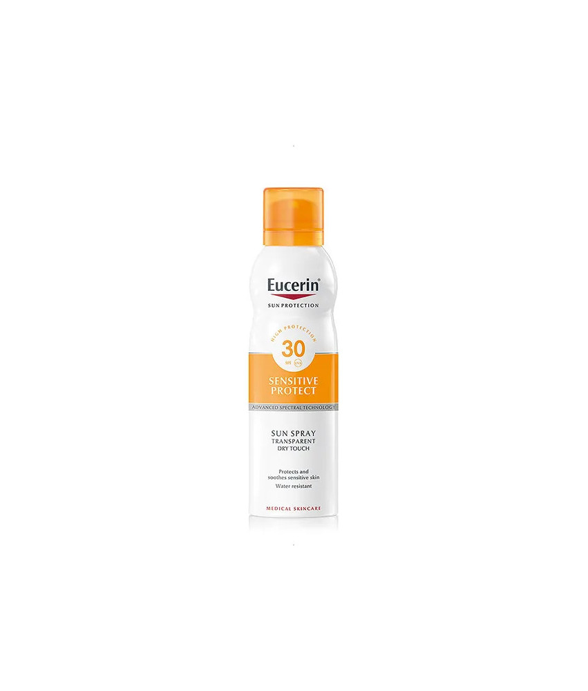Protection solaire efficace: Eucerin Spray Solaire Toucher Sec SPF30 200ml