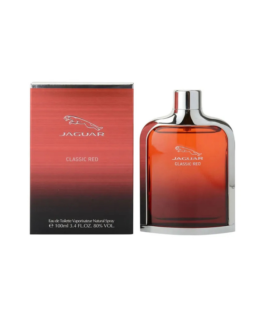 Parfum Jaguar Classic Red 100ml: Note audacieuse de masculinité