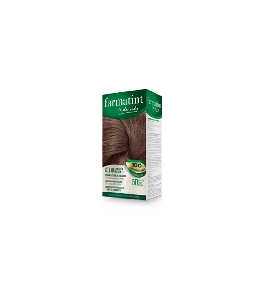 Coloration permanente 5D Brun Doré Clair 150ml - Style et Couleur