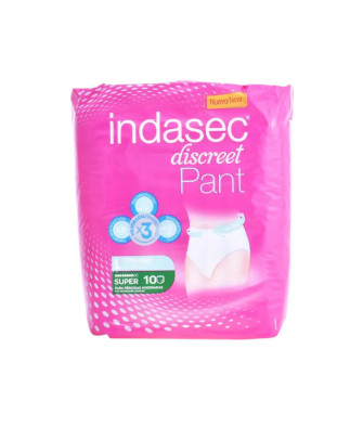 Indasec Pant Super Large: 10 unités confort max