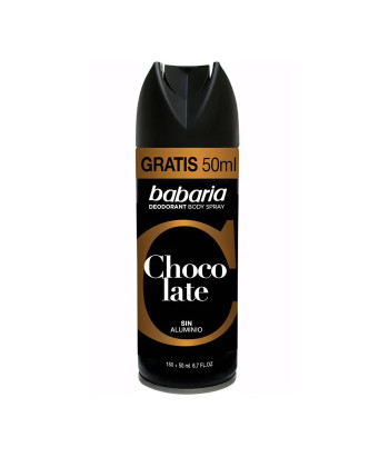 Déodorant Vaporisateur Chocolat Babaria 200ml