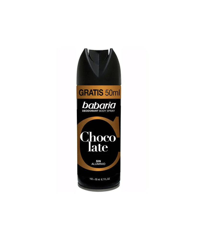 Déodorant Vaporisateur Chocolat Babaria 200ml