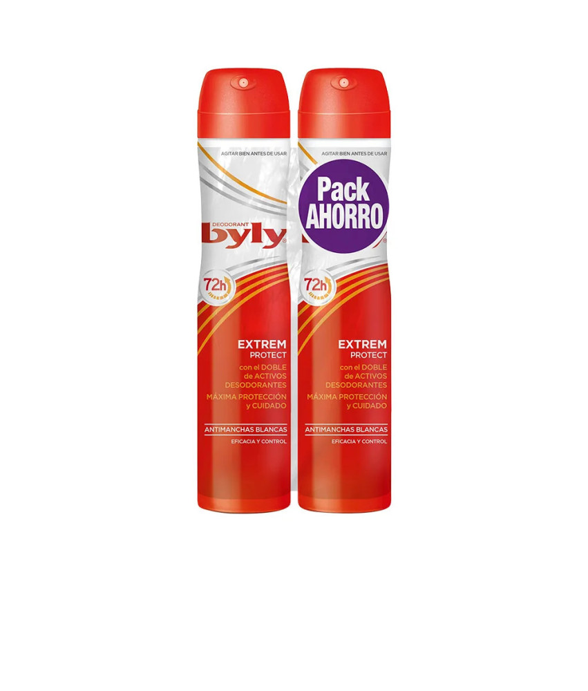 Déodorant Byly Extrem 72h en Vaporisateur 2 x 200ml