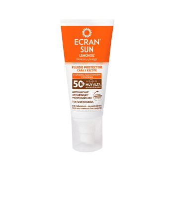 Fluide visage et cou SPF50 Ecran Sun Lemonoil 50ml