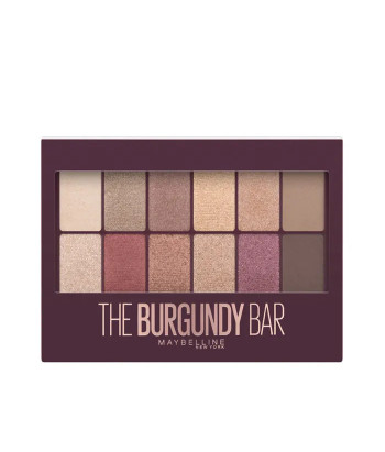 Palette fards à paupières Maybelline The Burgundy Bar 04 : Élégance en Bourgogne