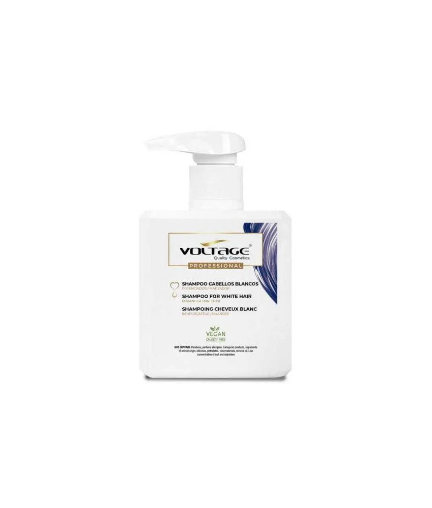 Shampooing-masque anti-cernes pour cheveux blancs ultra-violets