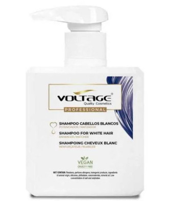 Shampooing-masque anti-cernes pour cheveux blancs ultra-violets