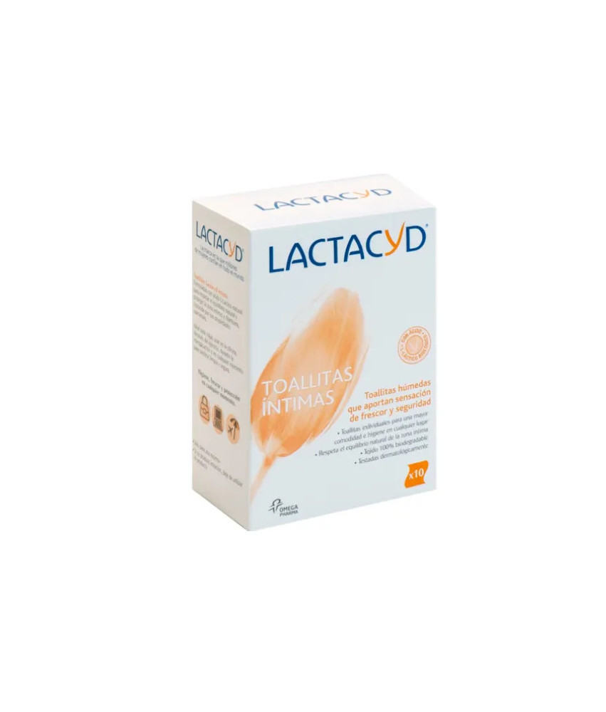 Lingettes intimes Lactacyd : hygiène corporelle pratique