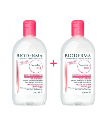 Offre spéciale: Bioderma Sensibio H2O 2x500ml pour peaux sensibles