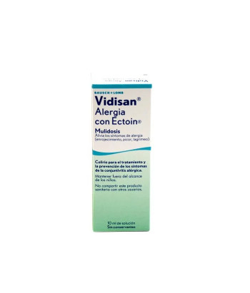 Vidisan Allergy 10ml pour les Lentilles