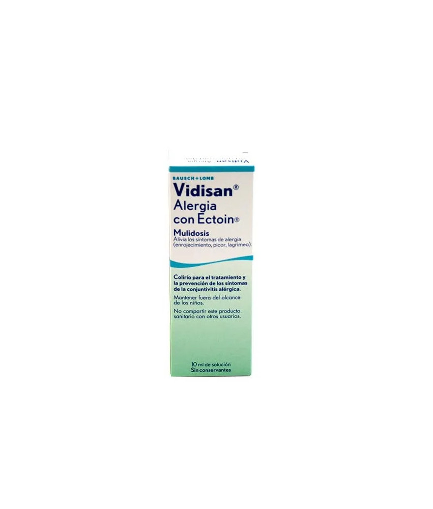Vidisan Allergy 10ml pour les Lentilles