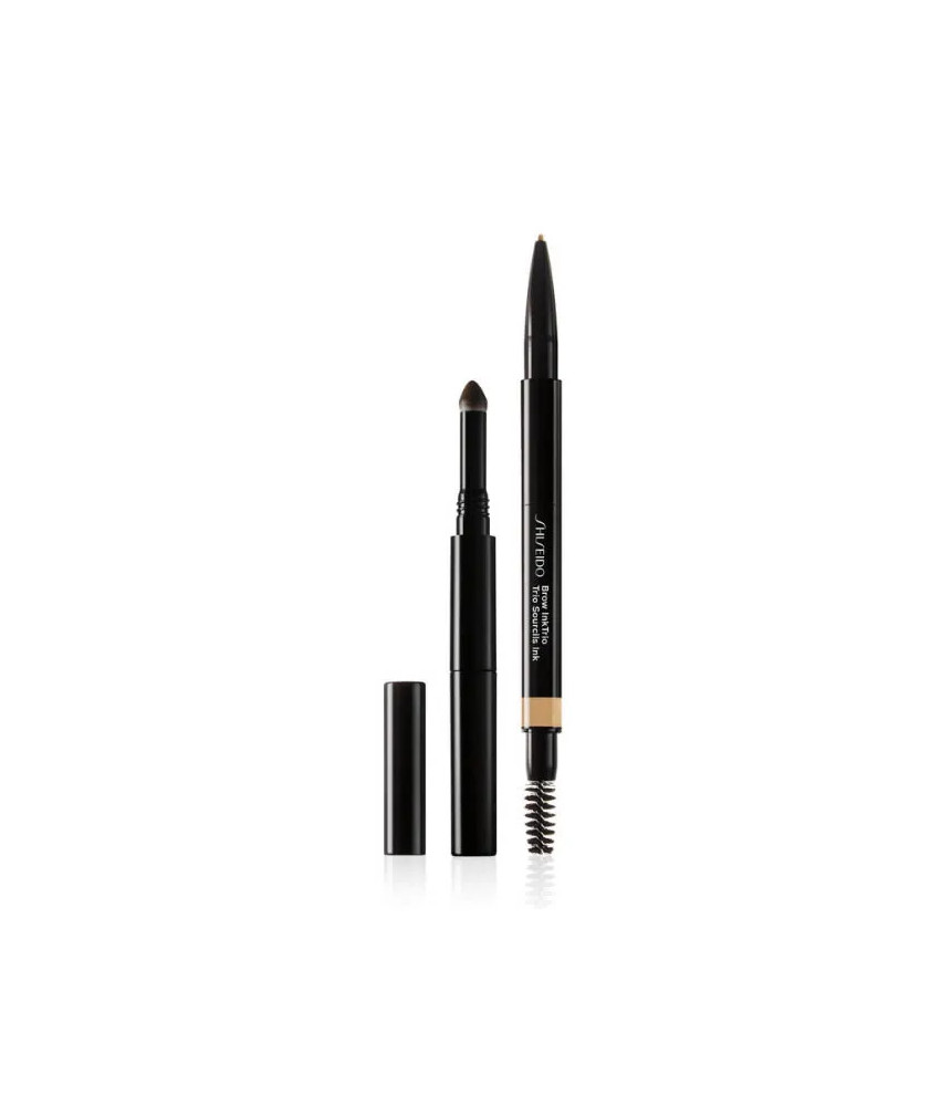 Sourcils parfaits avec Shiseido Brow Inktrio 01 Blonde