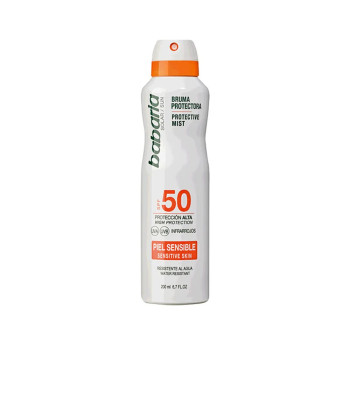 Protection maximale pour peaux sensibles avec Babaria Brume SPF50