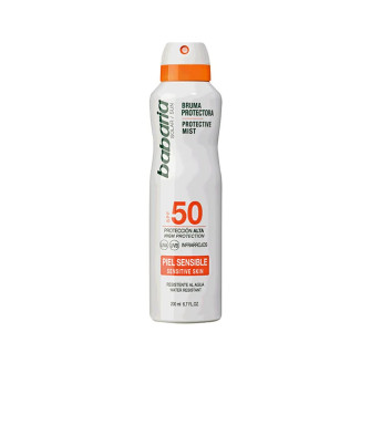 Protection maximale pour peaux sensibles avec Babaria Brume SPF50