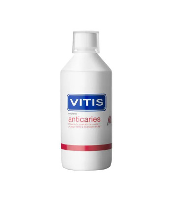 Mouthwash Vitis Anticaries 500ml: Combattez les caries