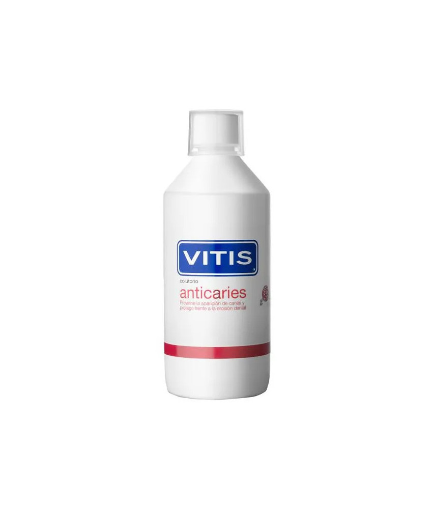 Mouthwash Vitis Anticaries 500ml: Combattez les caries