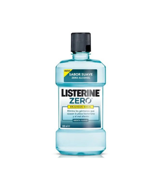 Listerine Zero Alcool: Bain De Bouche Menthe Douce 500ml