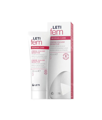 Soin intime doux pour femmes sensibles - LetiFem 30ml