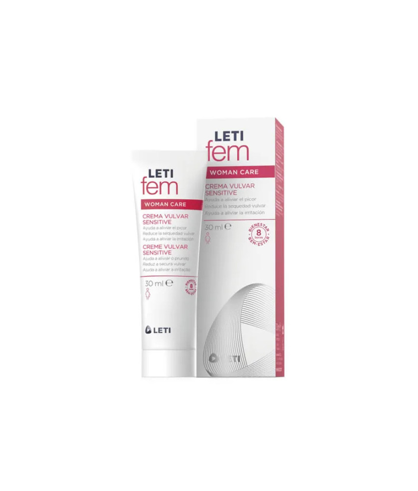 Soin intime doux pour femmes sensibles - LetiFem 30ml