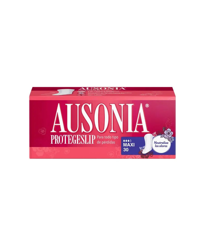 Protégez-vous en toute sécurité avec Ausonia Protegeslip Maxi 30 Unités