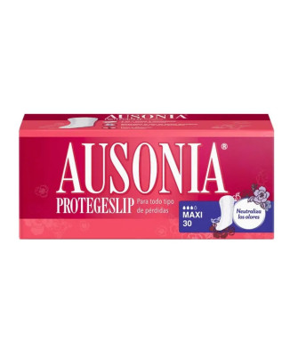 Protégez-vous en toute sécurité avec Ausonia Protegeslip Maxi 30 Unités