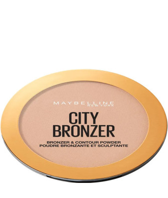 Maquillage en poudre Maybelline City Bronzer & Contour 250 Warm Medium